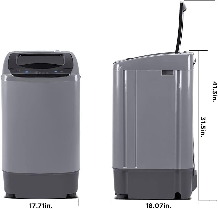 Comfee Portable Washing Machine, Space Saving Full-Automatic Washer for Small Spaces
| Comfee Portable Washing Machine,