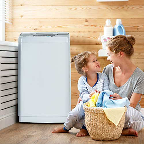 COSTWAY 2-in-1 Laundry Washer and Spin Combo for RVs and Dorms with 10 Programs and LED Display
COSTWAY Full Automatic W